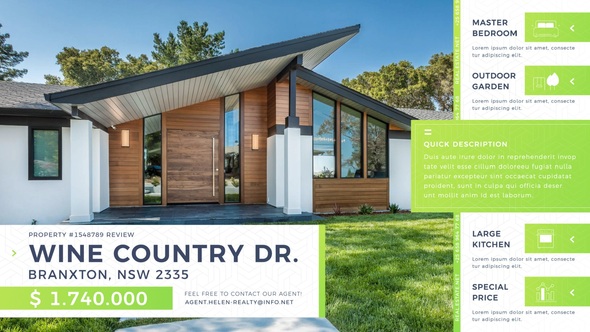 Real Estate Minimal III Product Promo template preview