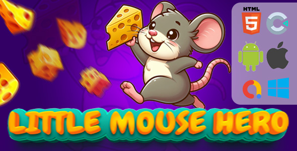 [DOWNLOAD]Little Mouse Hero - (HTML5|Construct 3) puzzle game