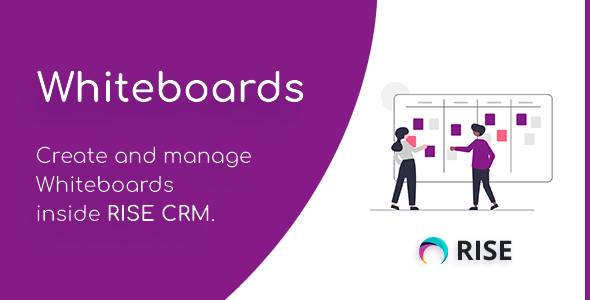 Whiteboards plugin for RISE CRM