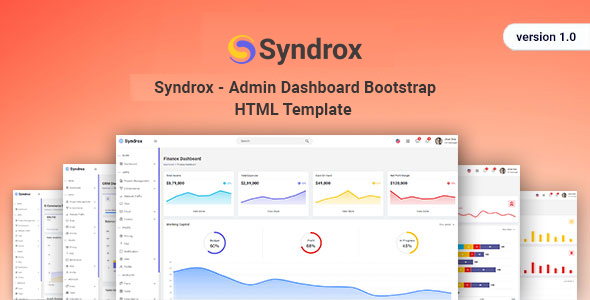 [DOWNLOAD]Syndrox -  Admin Dashboard Bootstrap HTML Template