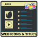 Web Interface Icons And Titles for FCPX