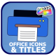 Office Icons And Titles for FCPX