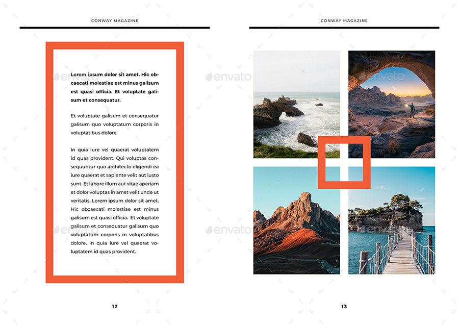 Magazine Template, Print Templates | GraphicRiver