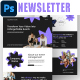 Event Management Email Newsletter PSD Template