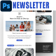 E-Commerce Email Newsletter PSD Template