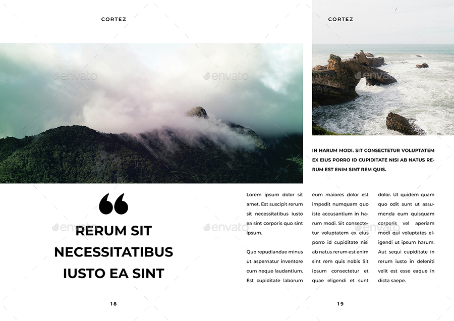 Magazine Template, Print Templates | GraphicRiver