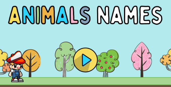 [DOWNLOAD]Animals Names | Online Learning Game for Kids | Html5 Game | Construct 2/3