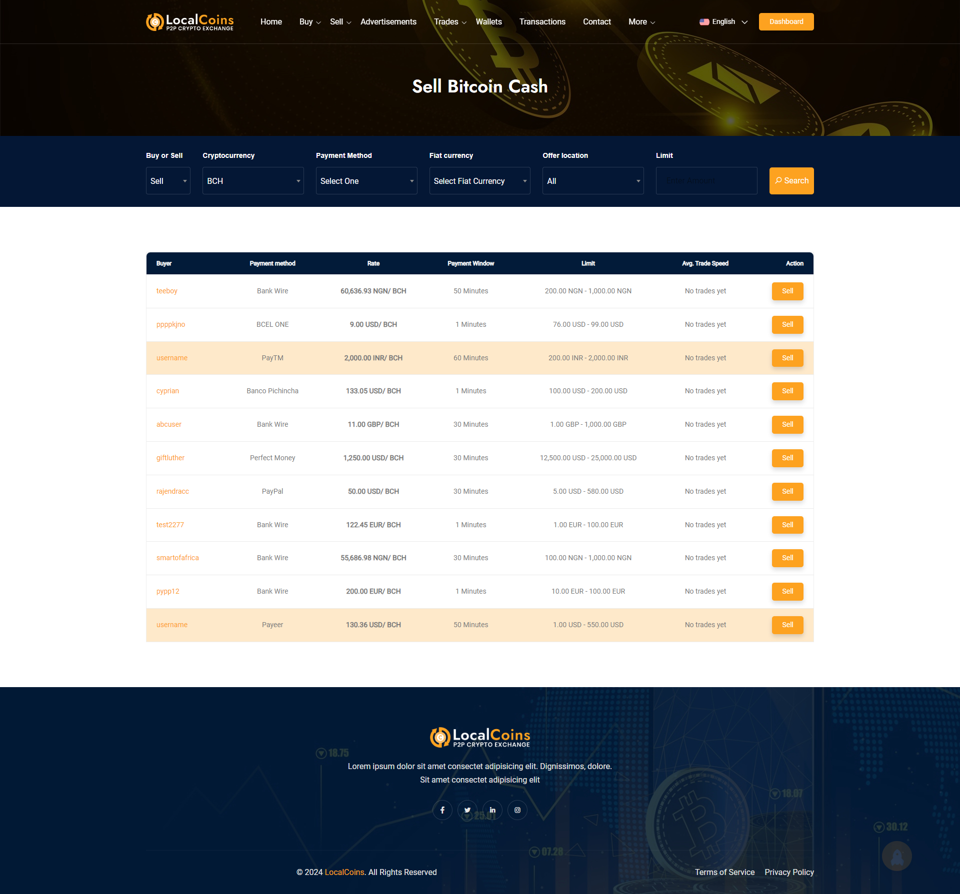LocalCoins - Ultimate Peer to Peer Crypto Exchange Platform