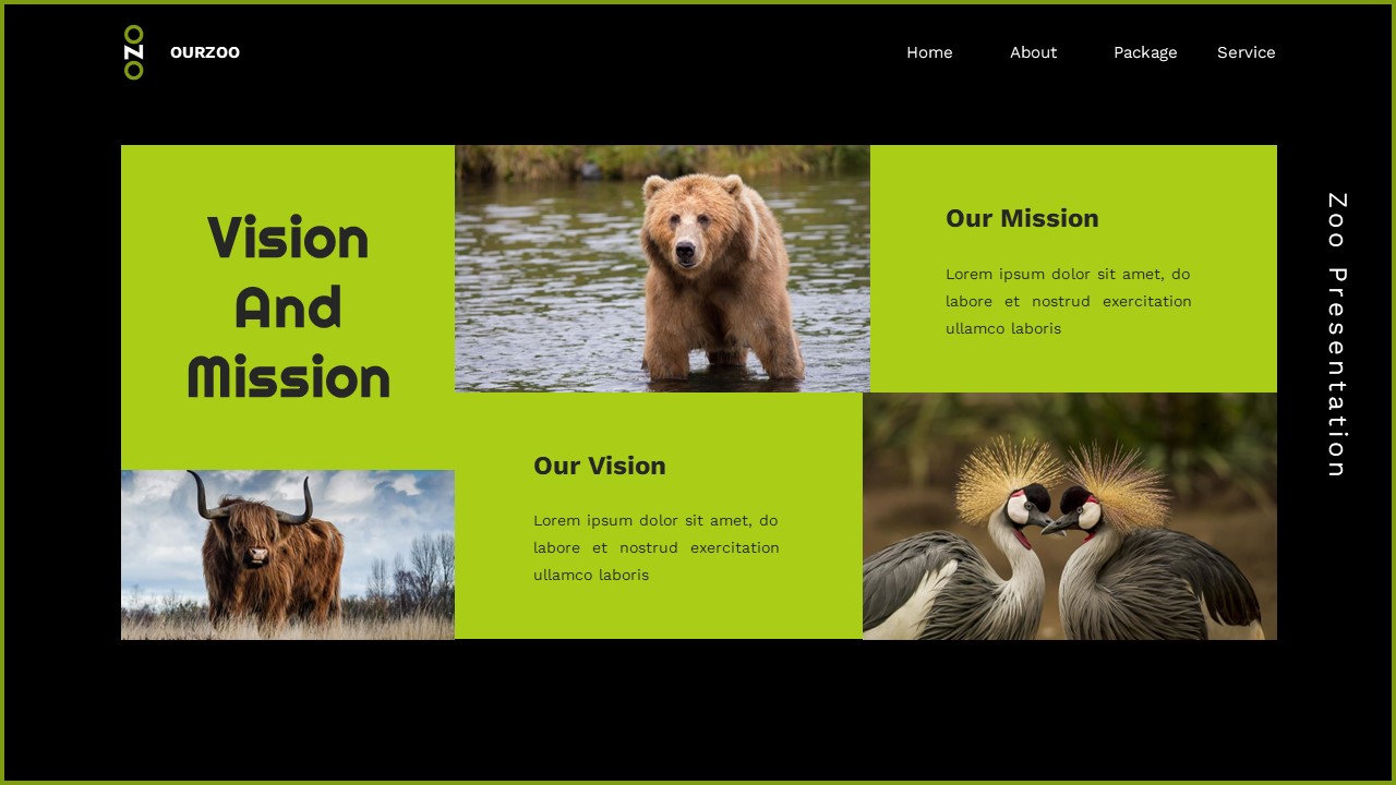 Ourzoo - Zoo Keynote Templates, Presentation Templates | GraphicRiver