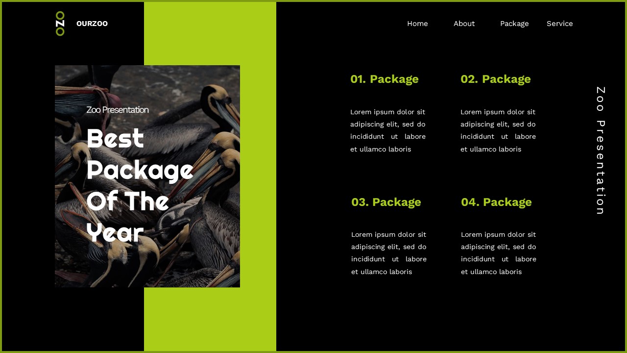Ourzoo - Zoo Keynote Templates, Presentation Templates | GraphicRiver