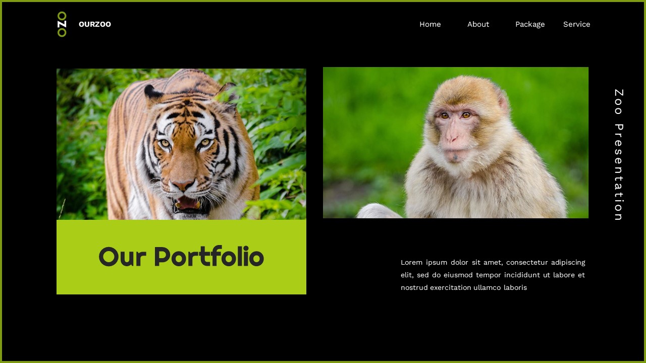 Ourzoo - Zoo Keynote Templates, Presentation Templates | GraphicRiver