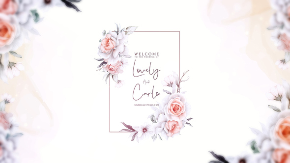 Wedding Opener Openers template preview