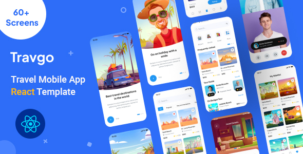 [DOWNLOAD]Travgo - Travel Mobile App React Template