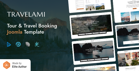 Travelami – Tour & Travel Booking Joomla Template