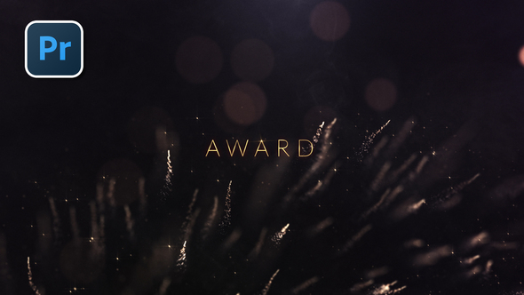 Lux Award Gold Titles | Premiere Pro Premiere Pro template preview