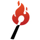 Matchstick Fire Logo