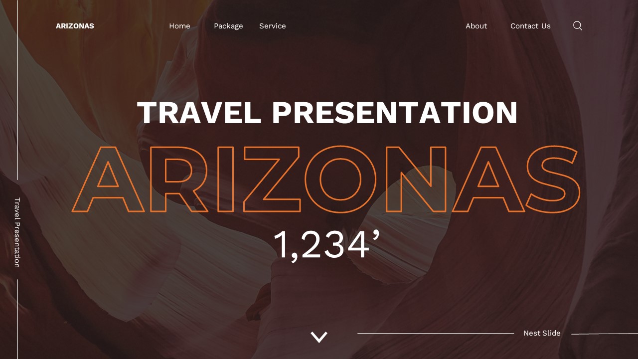 Arizonas - Travel Powerpoint Templates, Presentation Templates ...