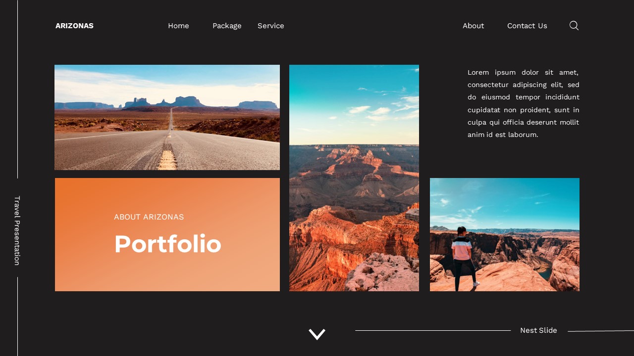 Arizonas - Travel Powerpoint Templates, Presentation Templates ...