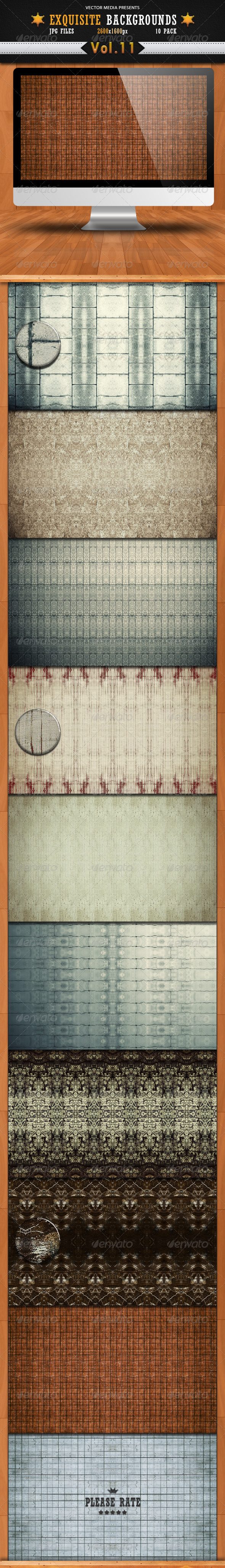 Exquisite Backgrounds - Vol 11 - Miscellaneous Backgrounds