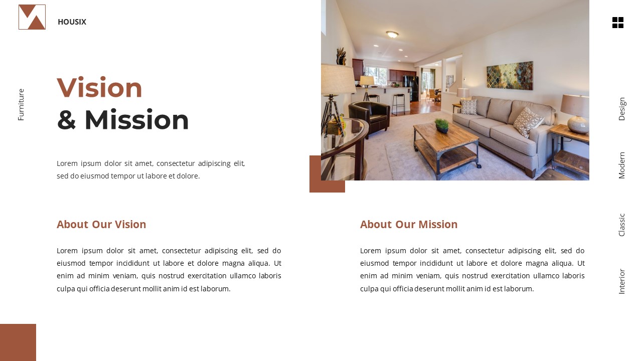 Housix - Furniture Powerpoint Templates, Presentation Templates ...