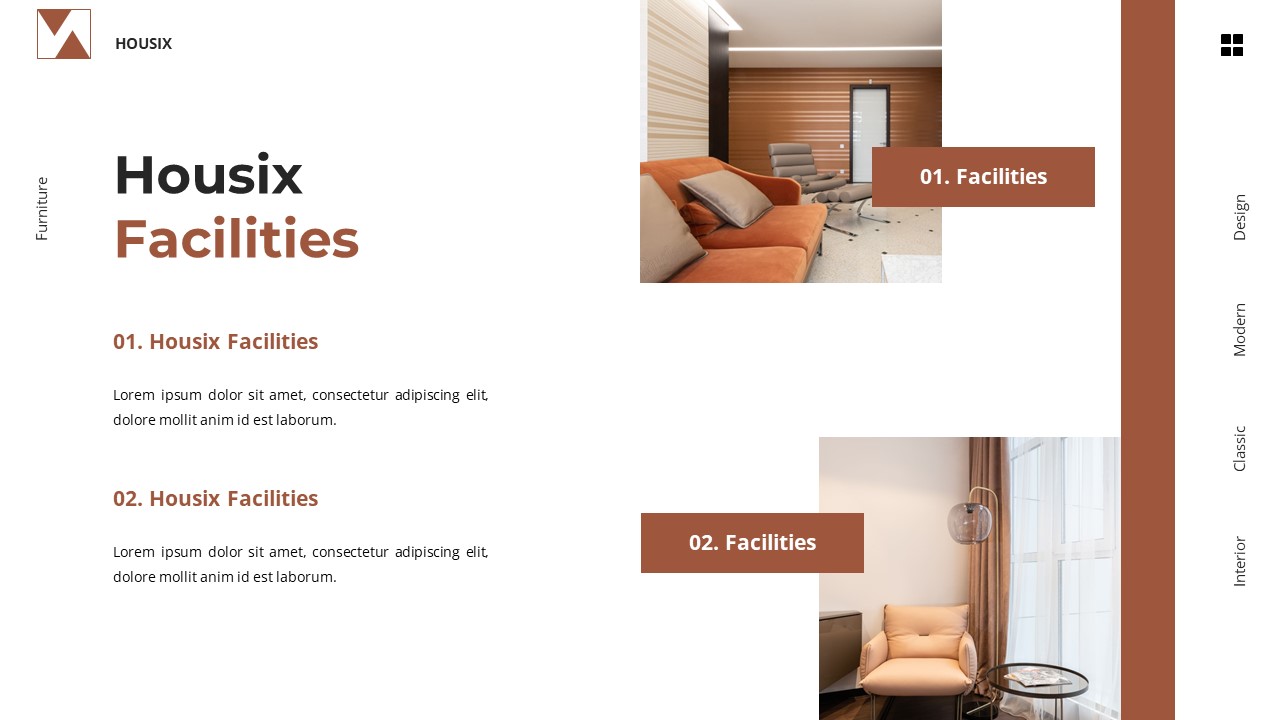 Housix - Furniture Powerpoint Templates, Presentation Templates ...
