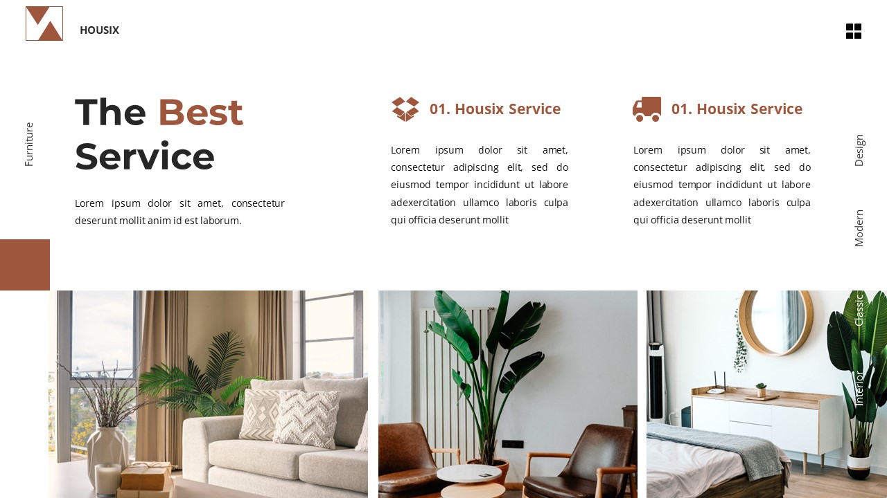 Housix - Furniture Powerpoint Templates, Presentation Templates ...