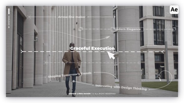 Arrow-Lines Maker | AE Elements template preview