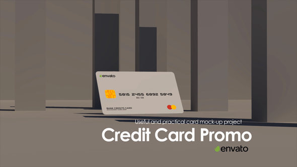 Bank Credit Card Promo Product Promo template preview