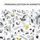 Personalization in Marketing Isometric Illustration