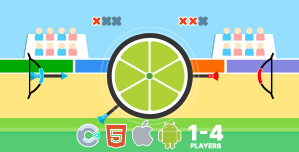[DOWNLOAD]Arco Ball. 1-4 Player Mode. Construct 3 (c3p)