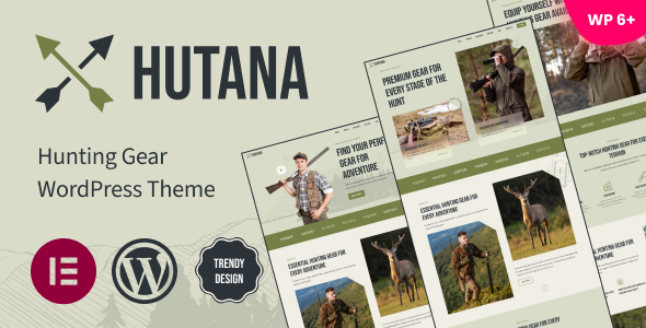 [DOWNLOAD]Hutana - Hunting Gear WordPress Theme