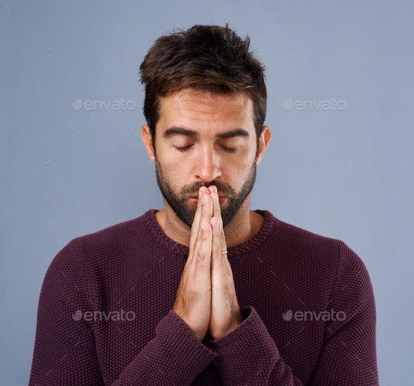 Let us bow our heads in prayer... Stock Photo by YuriArcursPeopleimages