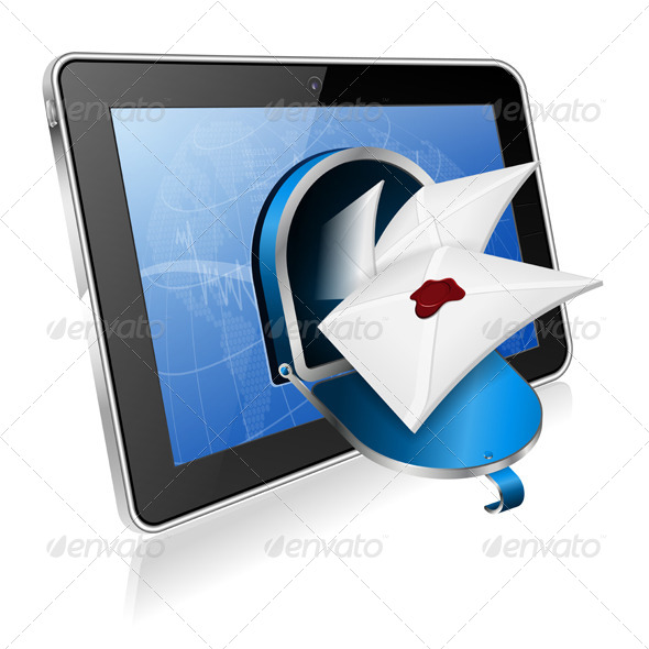 E-Mail Concept - Communications Technology