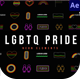 LGBTQ Pride Neon Elements