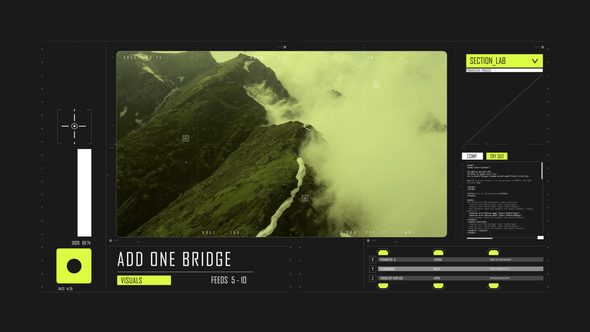 HUD Typography Control Infographics template preview