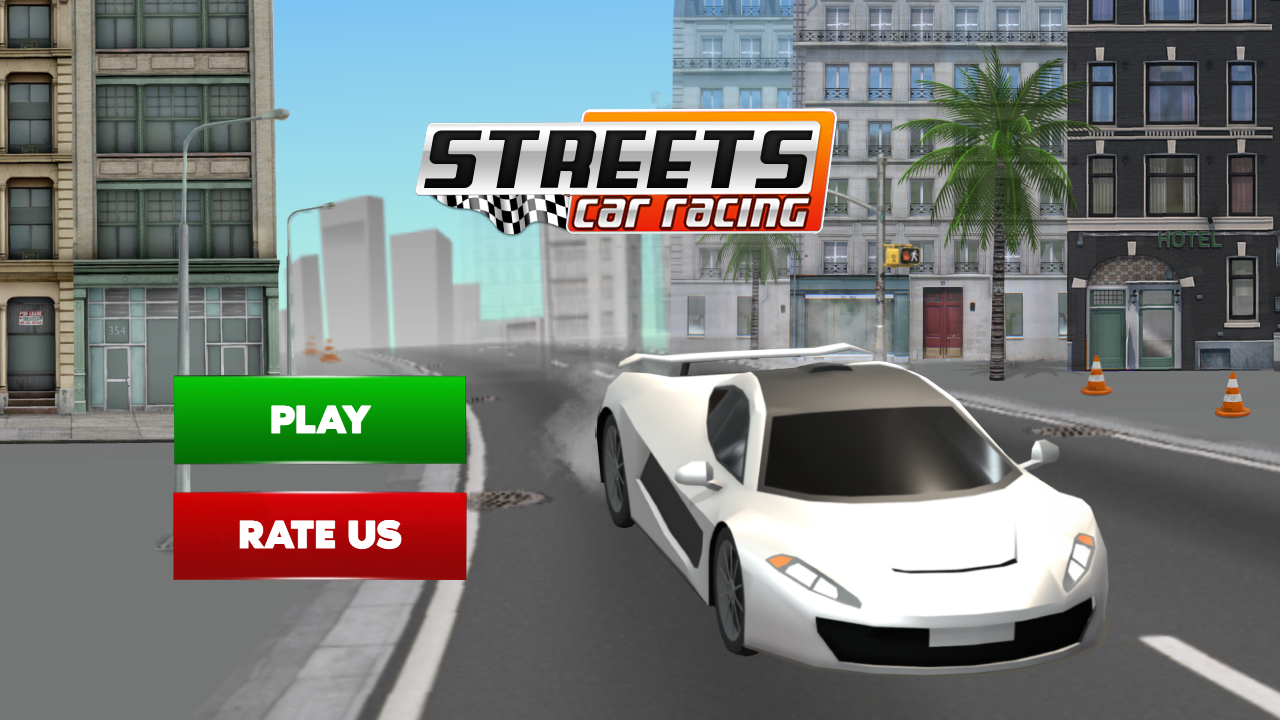 Streets Car Racing - Car Racing Game Android Studio Project with AdMob ...