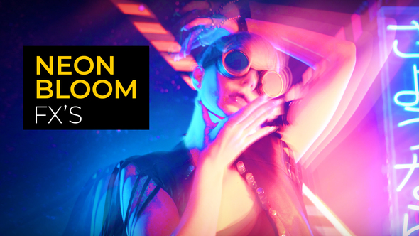 Neon Bloom Effects | After Effects Elements template preview