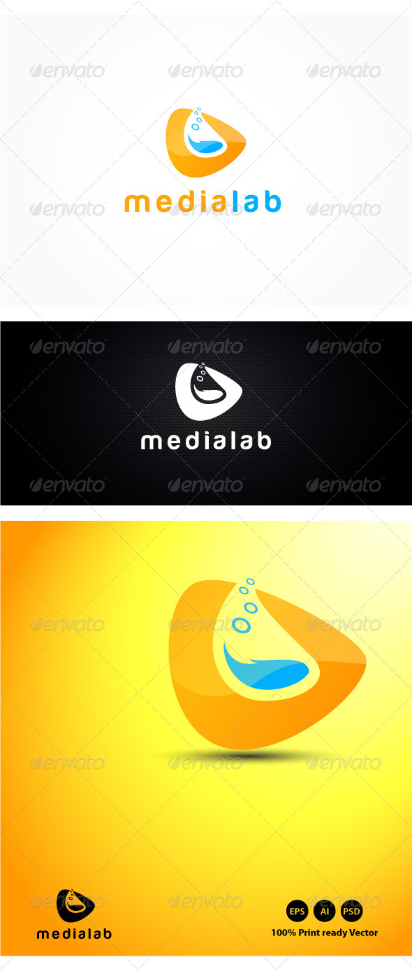 Media Lab Logo - Symbols Logo Templates