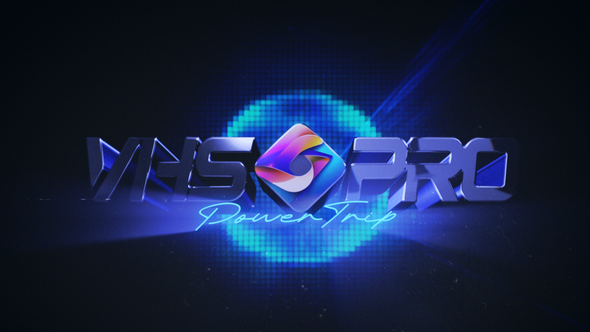 Retro Blast Logo Logo Stings template preview