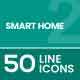 Smart Home Line Icons