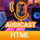 Audicast - Podcast, Video & Music HTML Template