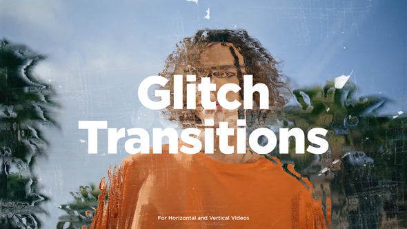 Flash Glitch Transitions Elements template preview