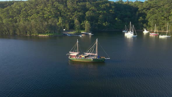 Sailboat Middle Harbour