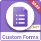 Custom Form Builder For Field Manager SaaS | .NET