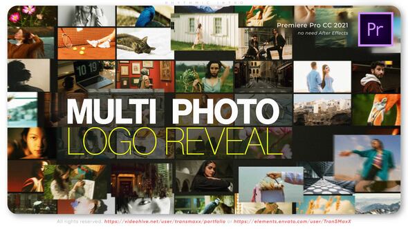 Multi Photo Logo Reveal