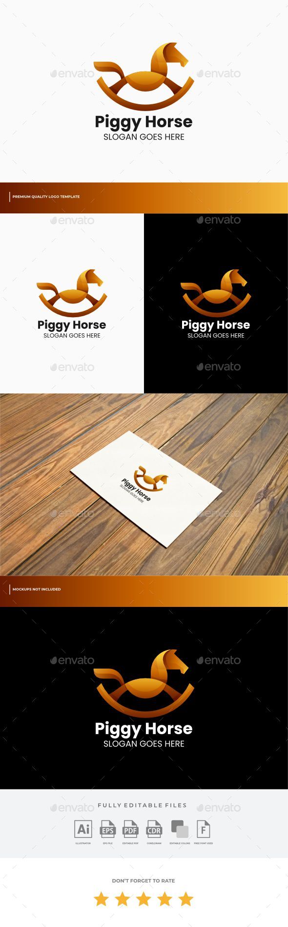 [DOWNLOAD]Horse Colorful Logo Template