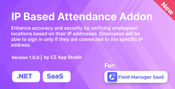 [DOWNLOAD]IP Based Attendance For Field Manager SaaS | .NET