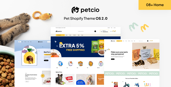 [DOWNLOAD]Petcio - Pet Shopify Theme OS 2.0