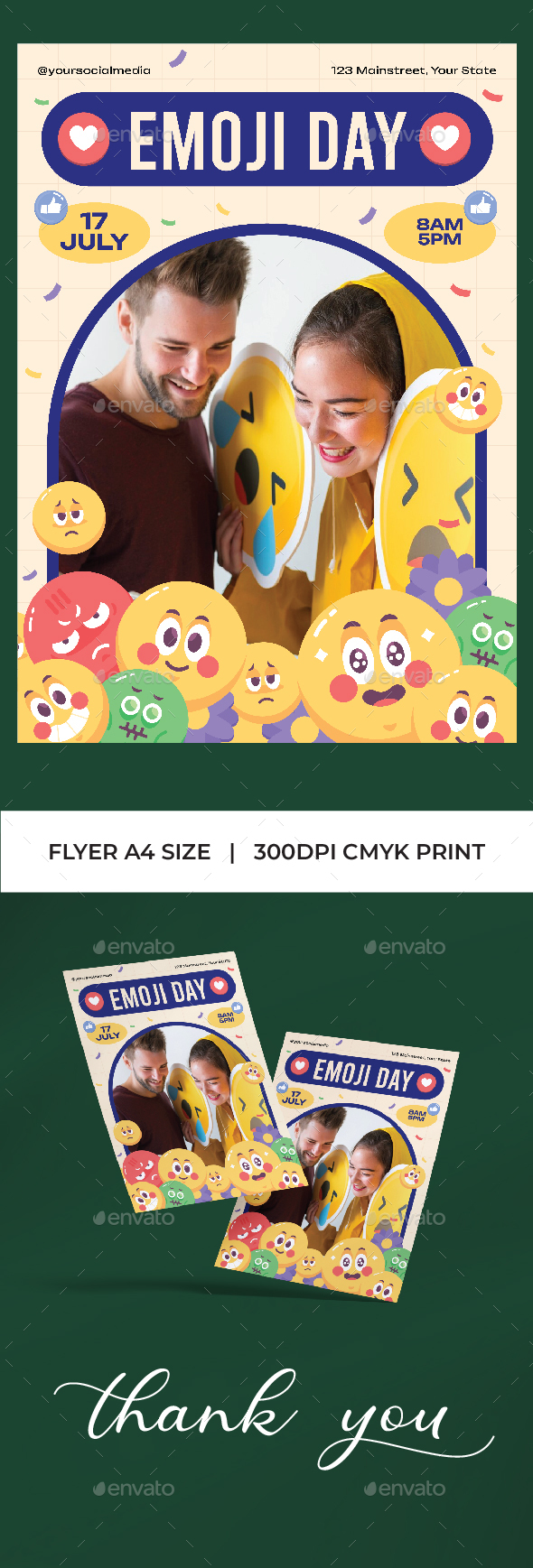 [DOWNLOAD]World Emoji Day Flyer
