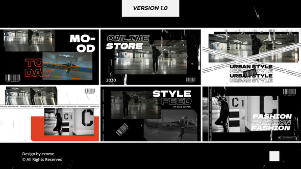 Modern Slides | AE Openers template preview